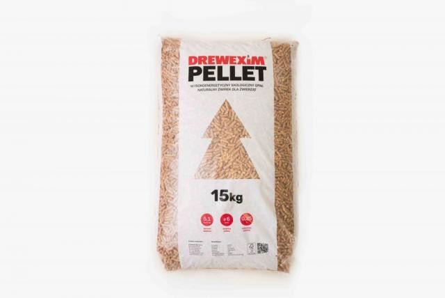Pellet, pellets Drewexim standard 6 mm - paleta