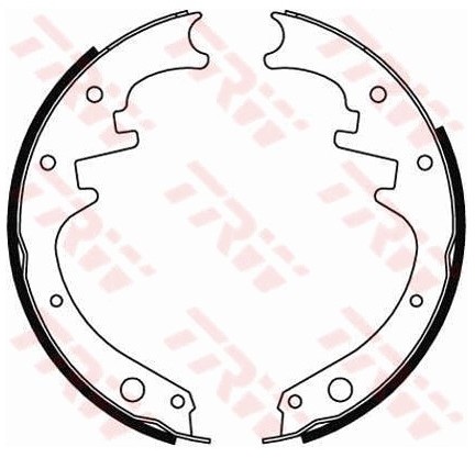 TRW Zestaw szczęk hamulcowych GS8412