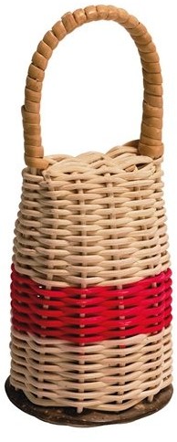 Meinl Percussion meinl Percussion cax1 caxixis/ganza (Small), Natural/RED CAX1