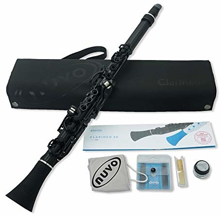 Nuvo Clarineo 2.0 czarny i srebrny N120CLBK