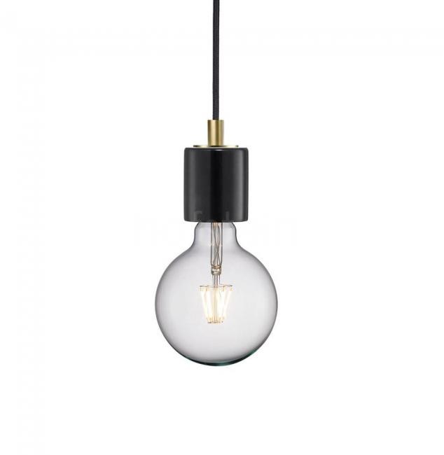 Nordlux Oświetlenie SIV Lampa Wisząca Czarny, 1-punktowy 45883003