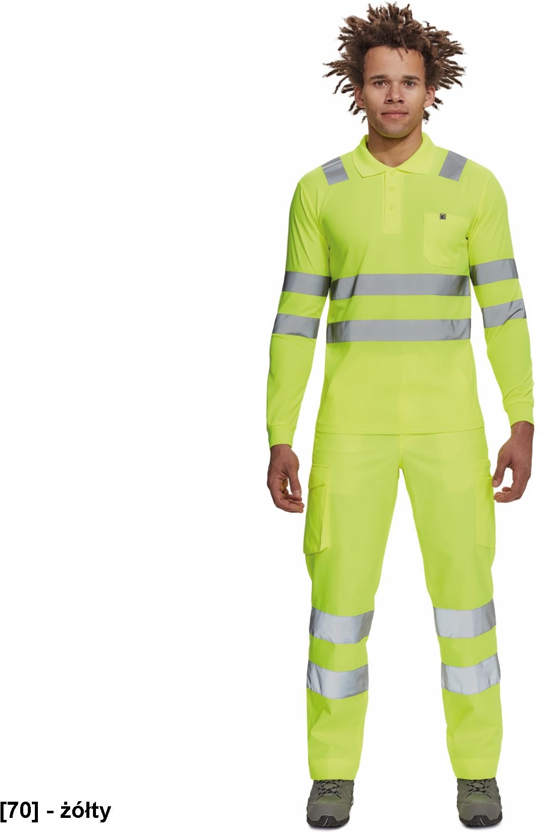 Cerva LUGO HV - POLO Z DŁUGIM RĘKAWEM, 2 KOLORY - XS-5XL 03220004