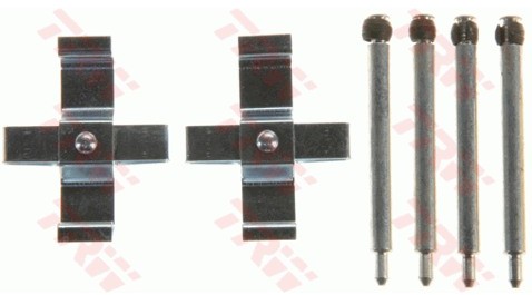TRW Zestaw akcesoriów, klocki hamulcowe PFK561