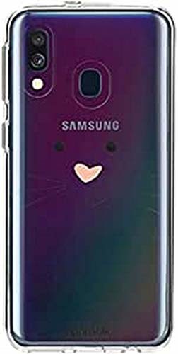 Samsung Casetastic Etui na telefon Galaxy A40 (2019), cienkie etui z tworzywa TPU. Amortyzująca i odporna na zarysowania osłona do Galaxy A40 (2019) - Bunny face - CASETASTIC 94963