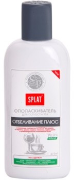 Splat Splat Professional White Plus płyn do płukania jamy ustnej do bezpiecznego wybielania i ochrony szkliwa 275 ml