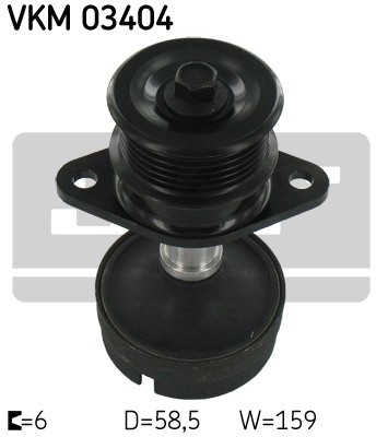 SKF Sprzęgło jednokierunkowe alternatora VKM 03404