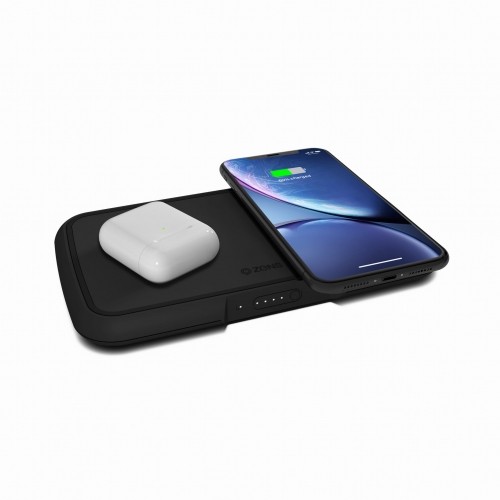 Zens Dual Wireless Charger + Powerbank | Black ZEPB04B/00