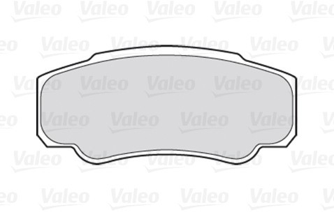 top VALEO Zestaw klocków hamulcowych, hamulce tarczowe 301570