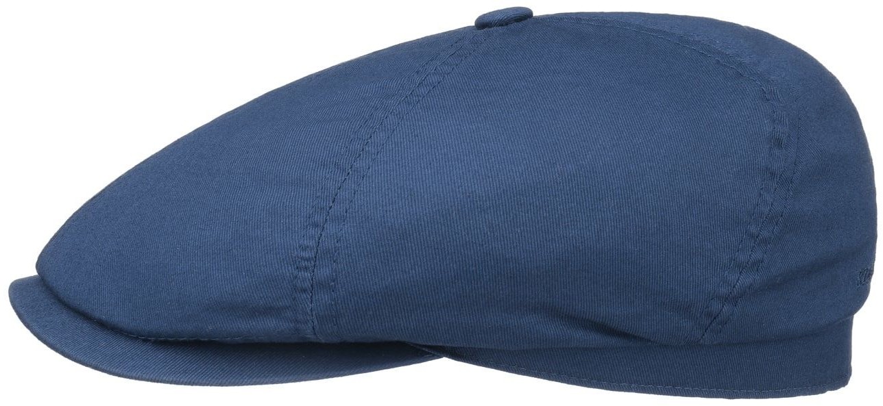 Plaski Kaszkiet Cotton Twill by Stetson, ciemnoniebieski, XL (60-61 cm)