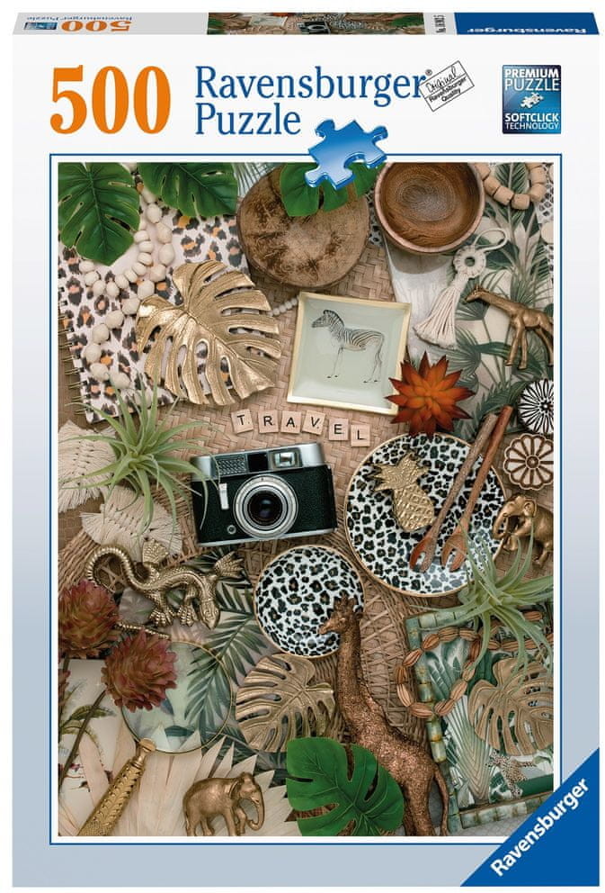 Ravensburger Puzzle kolaż podróżny 500 elementów