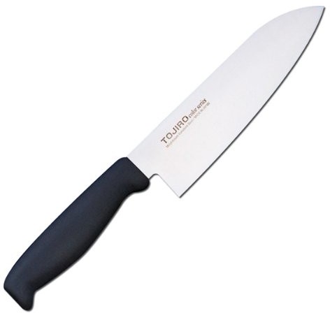 toji wosk kolor K$2chenmesser nóż Santoku 17 cm czarna f-262bk (import z Japonii) F-262BK