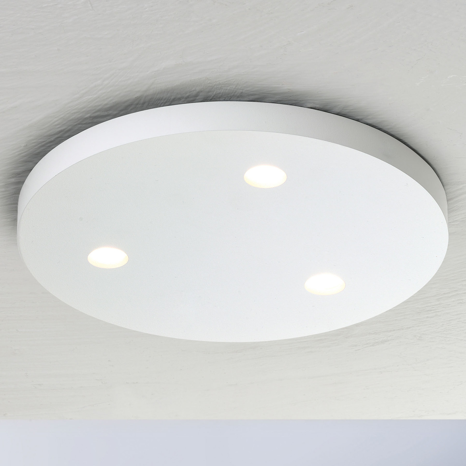 Bopp Close lampa sufitowa LED 3-pkt. okrągły biały