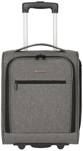 Travelite Cabin Walizka kabinowa na 2 kółkach 43 cm grau-melange