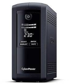 Cyber Power Zasilanie awaryjne Systems Value PRO SERIE GreenPower UPS 1000VA/550W IEC zásuvky VP1000EILCD)
