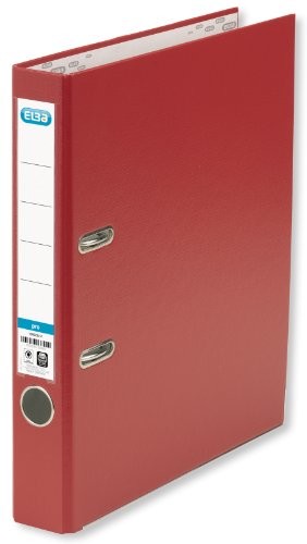 Elba ELBA 100023259 smart Pro, segregator, A4, wąski 5 cm, 10 sztuk, czerwony 100023259