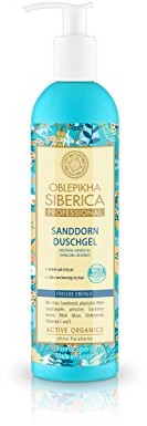 Natura Siberica żel pod prysznic z rokitnikiem piaskowym, świeża energia (1 x 400 ml) 4744183015531