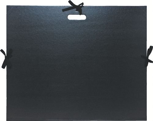 Exacompta znak 538900e Binder, z wstążeczka siła i uchwytu do formatu 50 x 70 cm, w kolorze czarnym 538900E