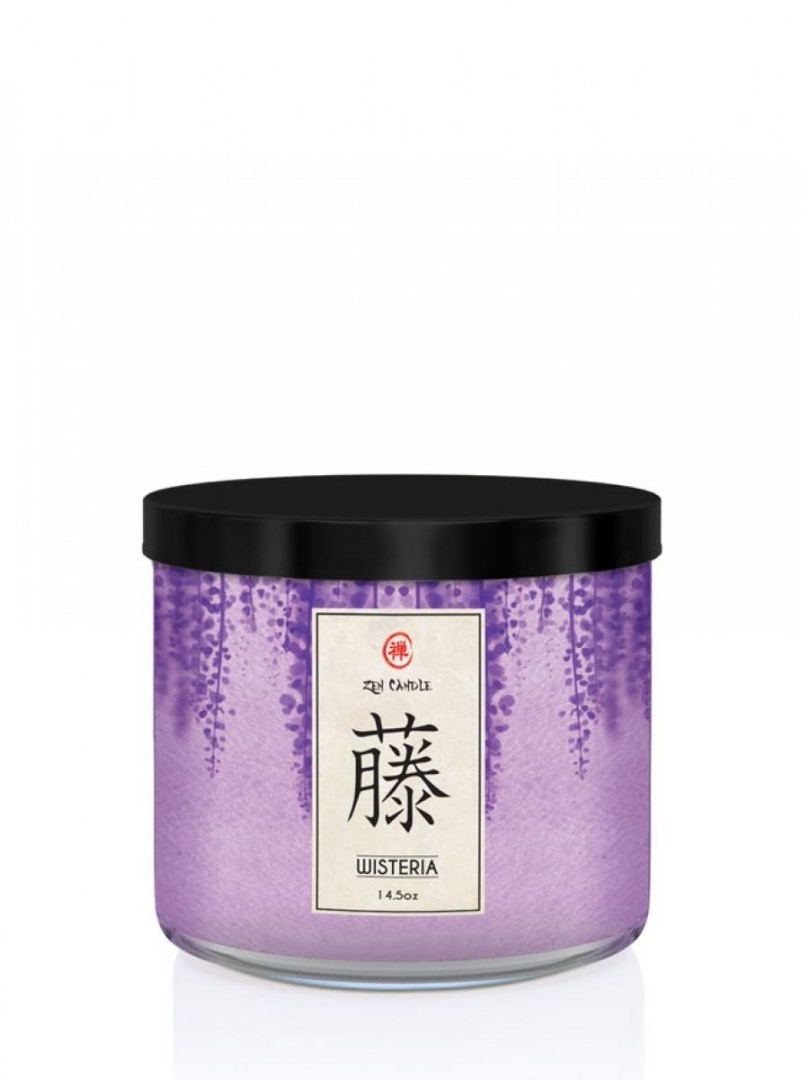 Kringle Candle Wisteria (Zen) - Tumbler (411g) z 3 knotami 0112-000672
