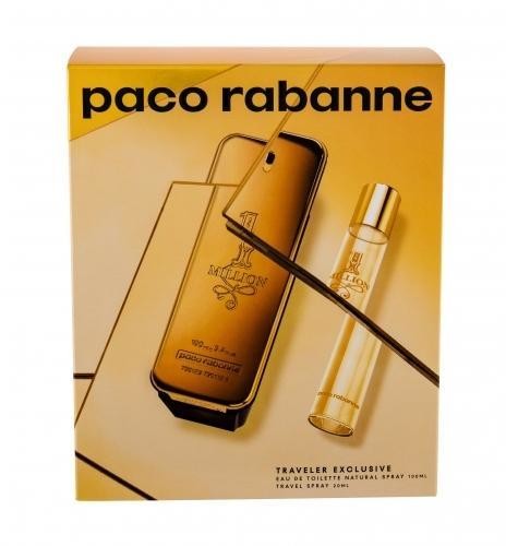 Paco Rabanne 1 Million zestaw Edt 100 ml + Edt 20 ml dla mężczyzn