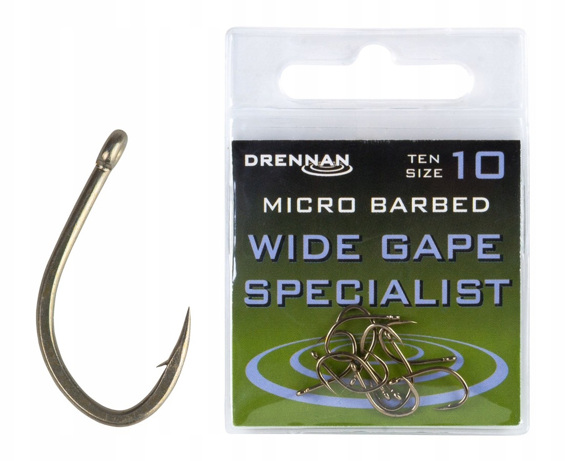Drennan haczyki Wide Gape Specialist nr 12 - 10szt