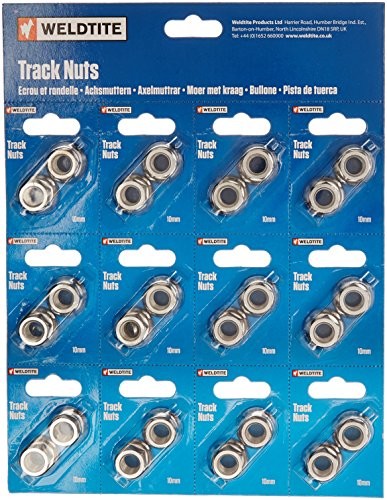 Weldtite weldtite Track matki, 24 sztuk, czarna, 5/6 cm, TL08360