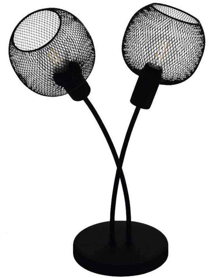 Eglo 43376 - Lampa stołowa WRINGTON 1 2xE14/40W/230V
