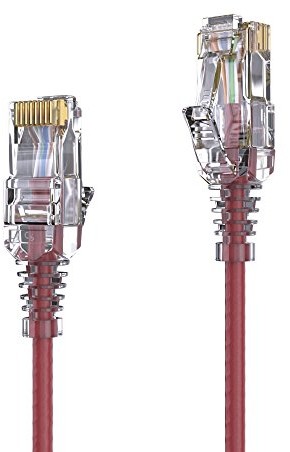 PureLink kabel sieciowy, czerwony 0,25m MC1505-0025