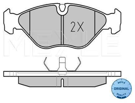 Wulf Gaertner Autoparts Zestaw klocków hamulcowych, hamulce tarczowe Wulf Gaertner Autoparts 025 211 5419