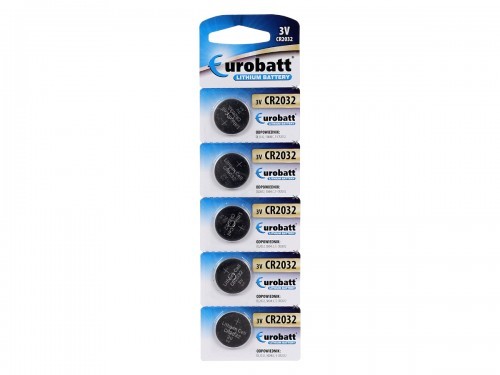 Eurobatt 5x Baterie litowe CR2032 DL2032 5004LC 3V 1233