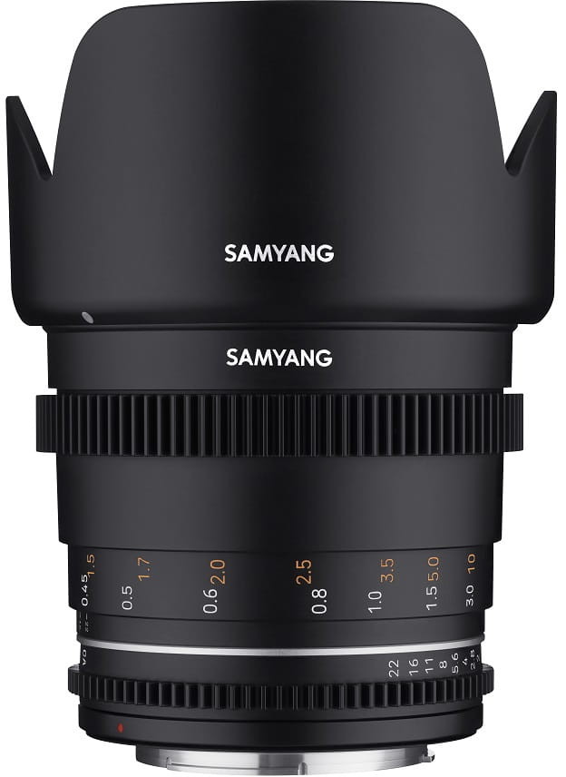 Samyang 50mm T1.5 AS UMC VDSLR Mk2 MFT