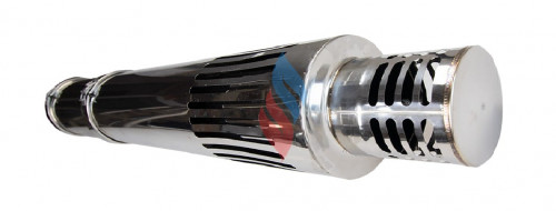 Poujoulat Wyrzut spalin/pobór powietrza regulowany 800-1200mm 150/100 do nagrzewnicy GH0845 7024-2914E