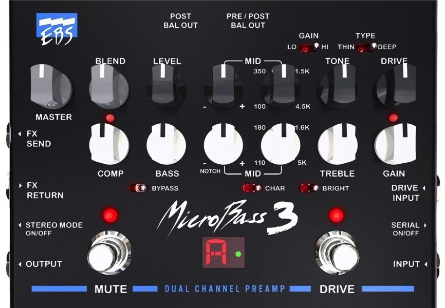EBS EBS MicroBass 3 preamp