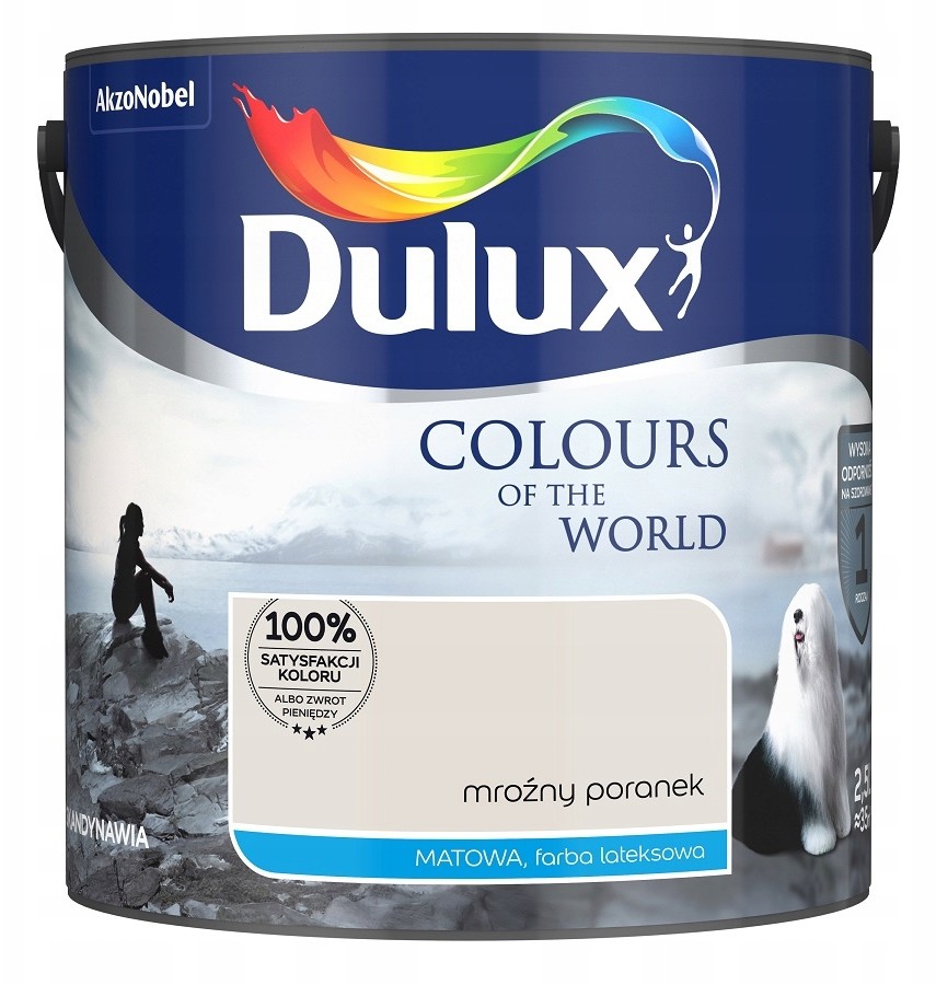 Dulux Farba Dulux Kolory Świata- mroźny poranek, 2.5l