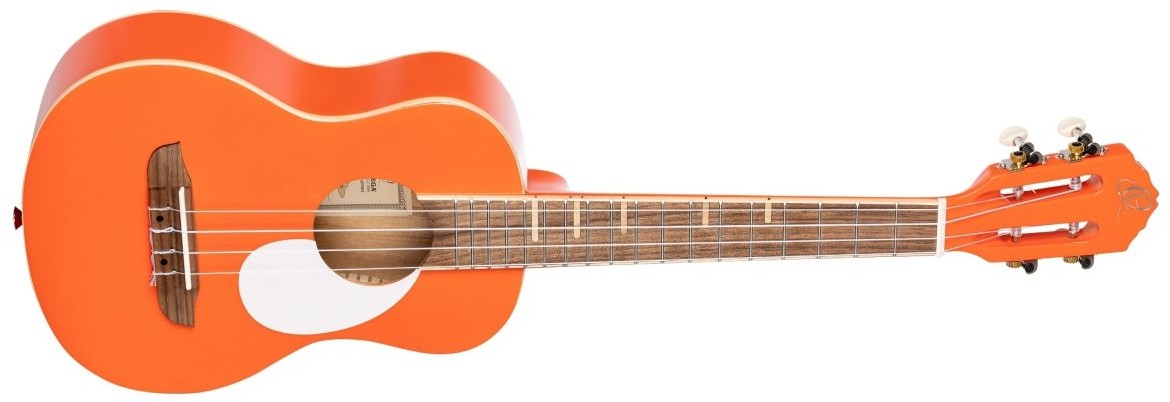 Ortega RUGA-ORG Gaucho Matching Orange ukulele tenorowe