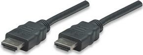 Manhattan HDMI-HDMI 1.31 m ekranowany czarny (308816)