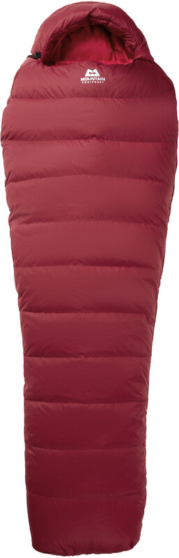 Moutain Equipment Olympus 450 Sleeping Bag Long Women, czerwony Left Zipper 2022 Śpiwory ME-006083-Me-01688-LZ