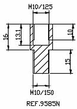 Puig 9585N lustro wsteczne MT 9585N