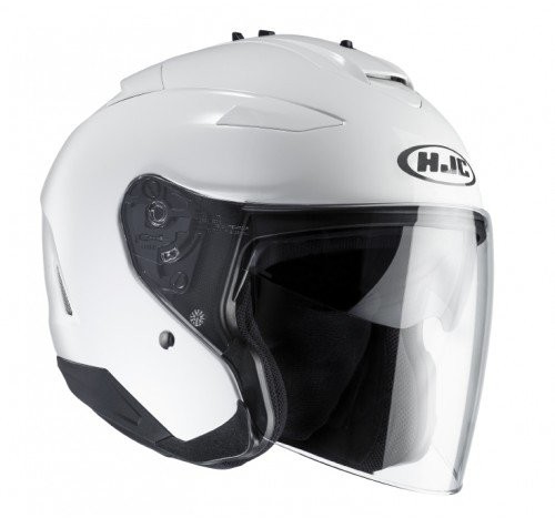 HJC Helmets HJC IS-33 II Metal Jet kask, biały 1233_17362