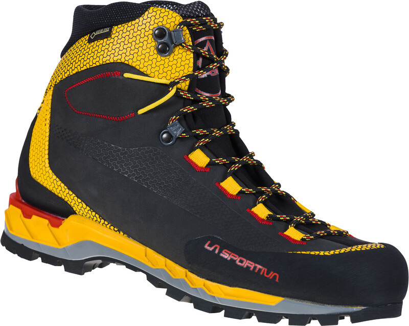 La Sportiva Trango Tech Leather GTX Buty Mężczyźni, black/yellow EU 45,5 2021 Buty górskie 21S999100-45