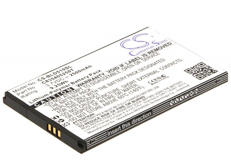 Zdjęcia - Bateria do telefonu CameronSino Blu Studio 5.3 / C835405250T 2500mAh 9.25Wh Li-Polymer 3.7V  (Cameron Sino)