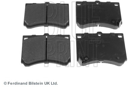 BLUE PRINT Zestaw klocków hamulcowych, hamulce tarczowe ADM54227