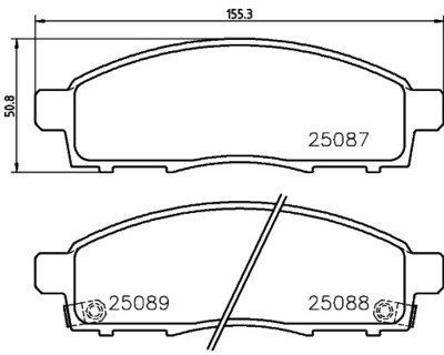 BREMBO P 54 055 P 54 055