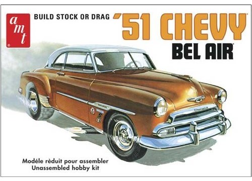 Round2 round2 amt862/12  1/25 1951er Chevy BEL Air, pojazdy