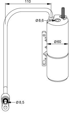 NRF Osuszacz, klimatyzacja NRF 33309