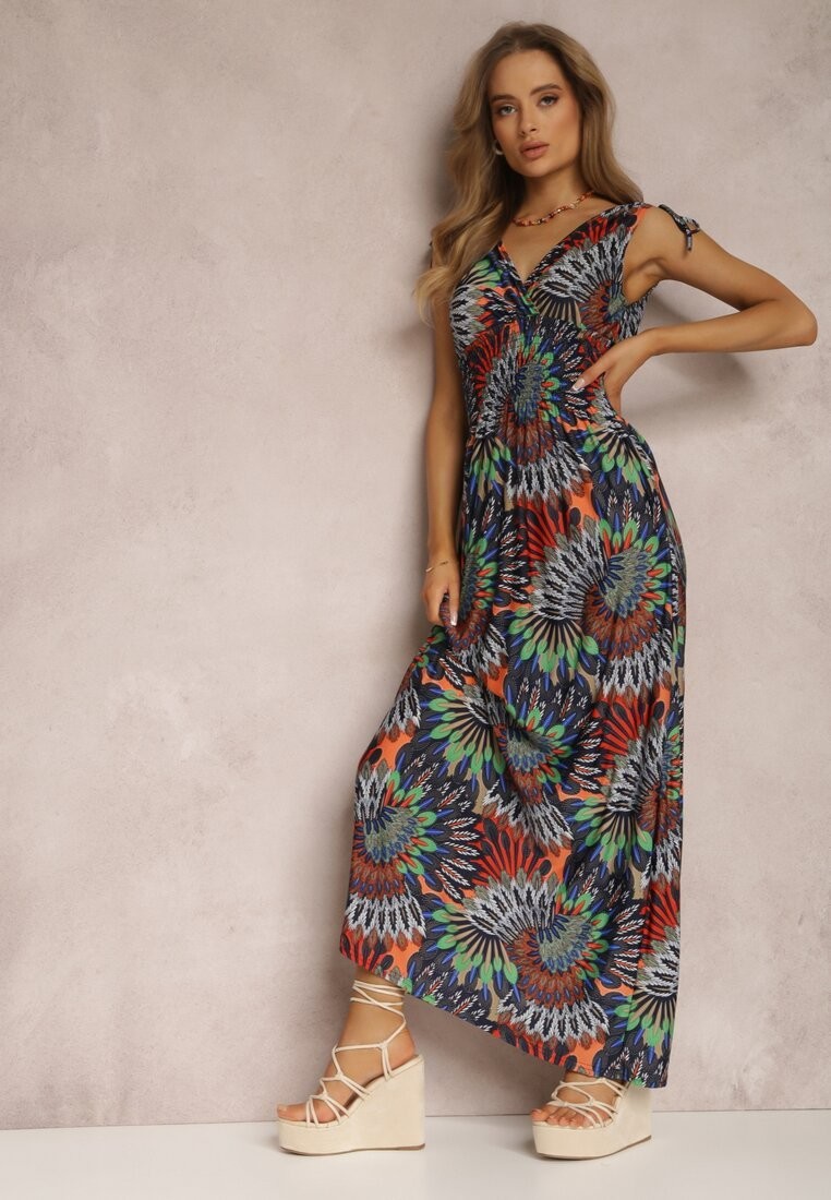 Pomarańczowa Sukienka Phaedrina