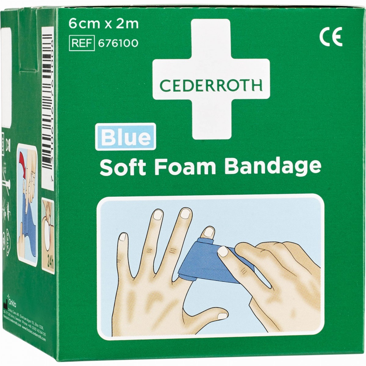 Cederroth Soft Foam Bandage Blue 676100
