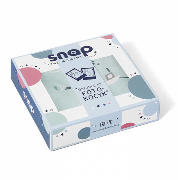 Snap the moment Foto-kocyk aqua marine | Snap the moment 63581-uniw