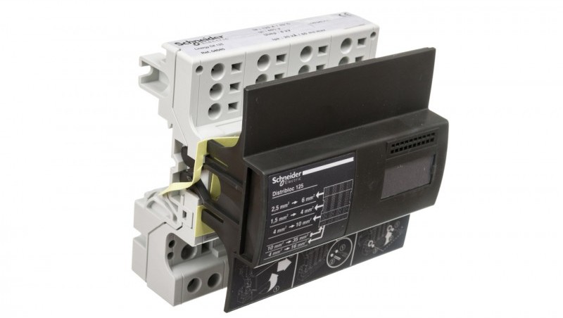 Schneider ELECTRIC Distriblok Blok rozdzielczy 4-biegunowy 125A 04045