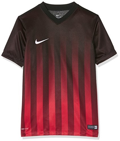 Nike dzieci Striped Division II SS Jersey Youth trykot, czarny, s 725976-012
