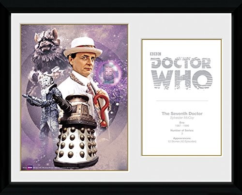 GB eye Ltd GB Eye Plakat w ramie Doctor Who The 7th Doctor, 40,6 x 30,5 cm PFC438